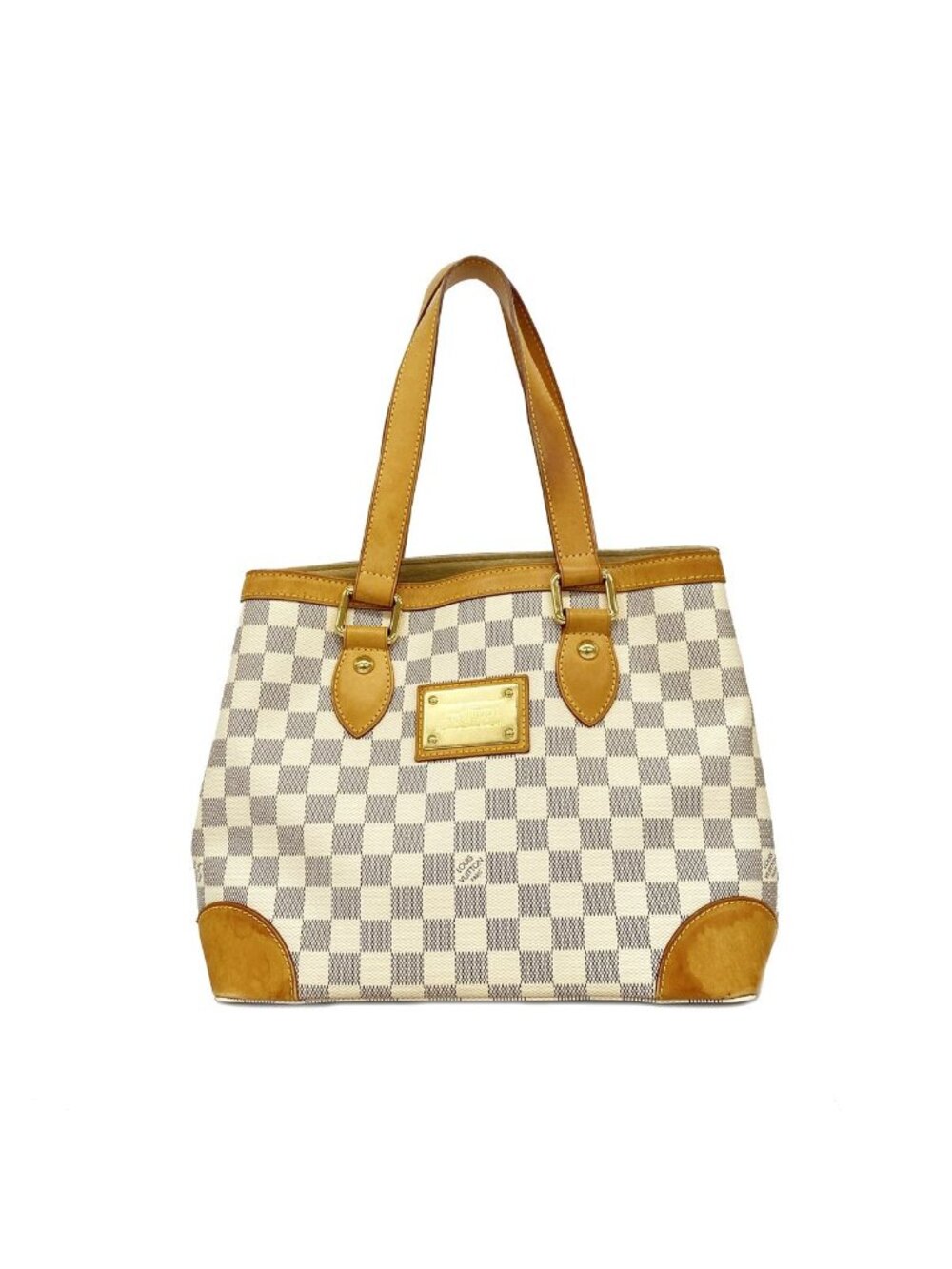 Louis Vuitton Tote Bag Damier Azur Hampstead PM White